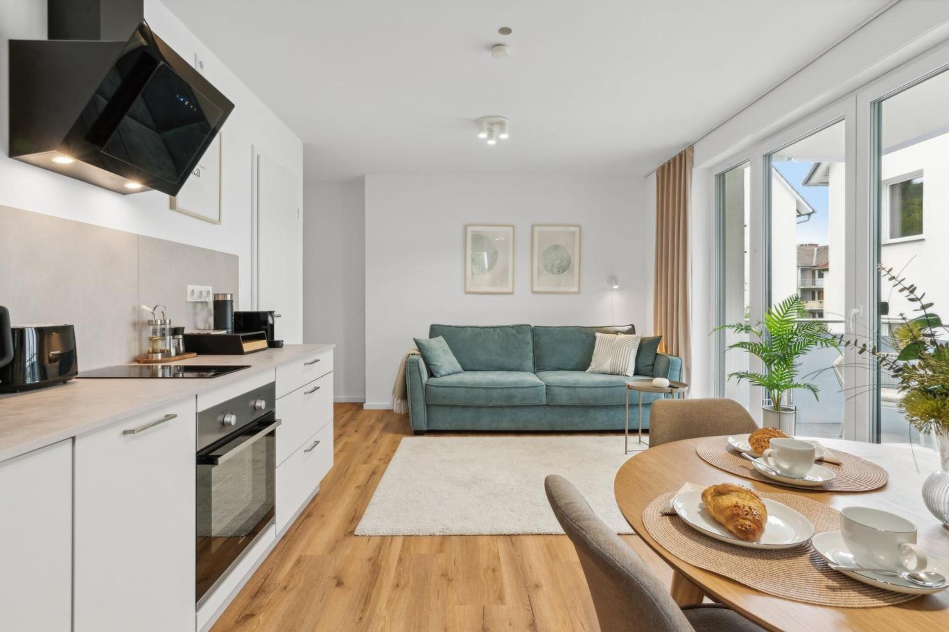 Zwei Apartments Fuer Bis Zu 8 Personen Zentral, Modern, Mit Terrasse & Balkon Білефельд Екстер'єр фото