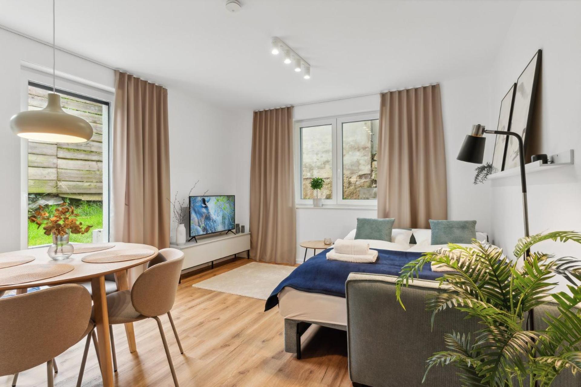 Zwei Apartments Fuer Bis Zu 8 Personen Zentral, Modern, Mit Terrasse & Balkon Білефельд Екстер'єр фото