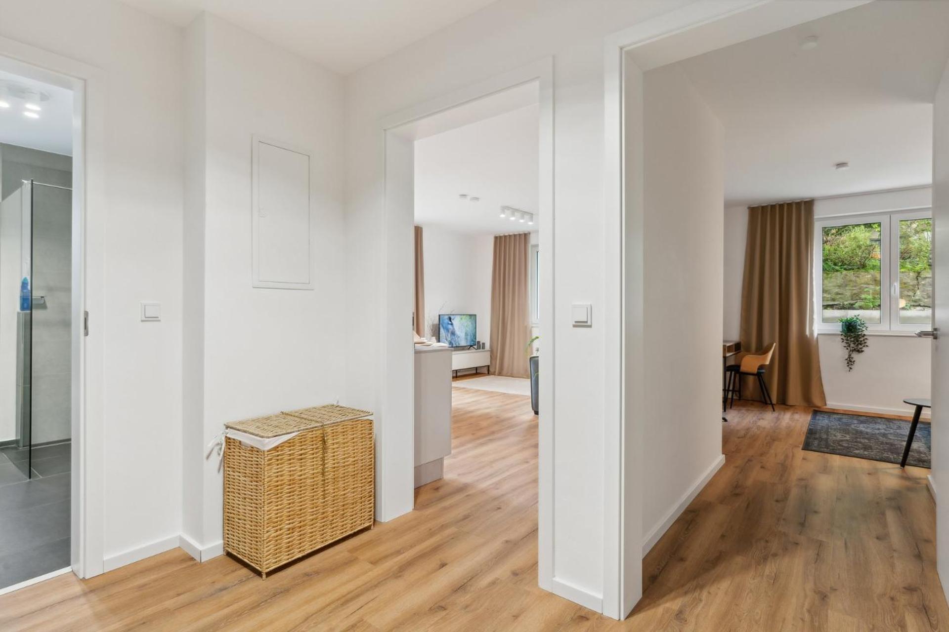 Zwei Apartments Fuer Bis Zu 8 Personen Zentral, Modern, Mit Terrasse & Balkon Білефельд Екстер'єр фото